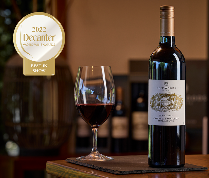 2020 Reserve Cabernet Sauvignon is awarded ‘Best in Show’ at the 2022 Decanter World Wine Awards